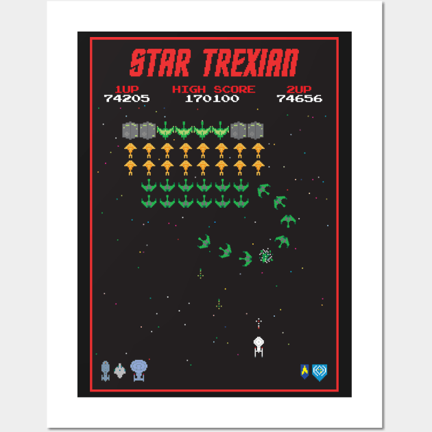 Star Trexian Wall Art by buddysbane